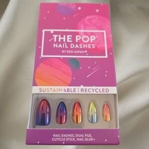 New Red Aspen Multicolor Nail Dashes